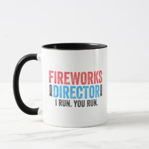 Fireworks Director T-Shirt 4th of July Shirt  Mug