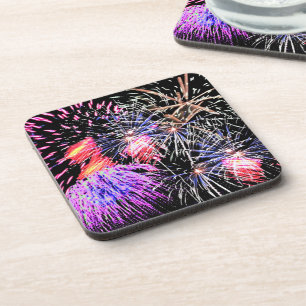 Fireworks Display Coaster