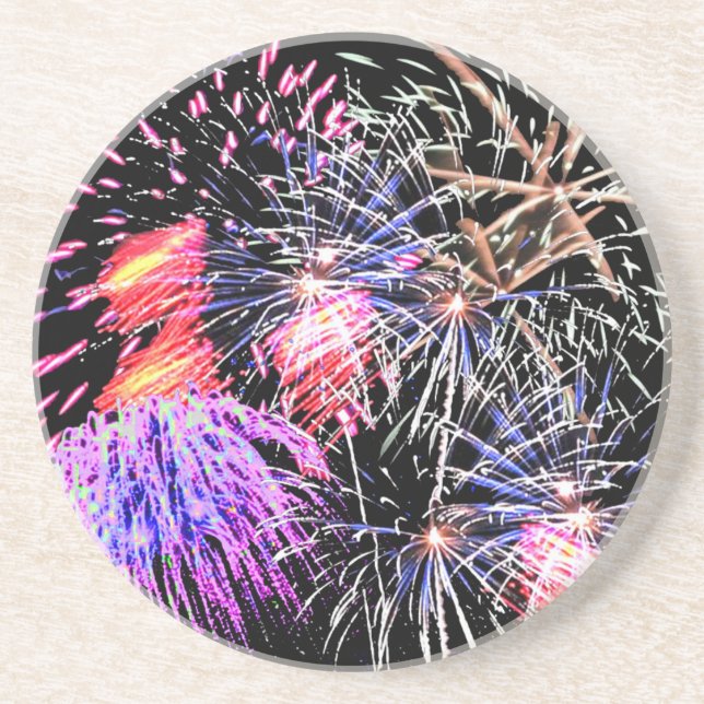 Fireworks Display Coaster (Front)