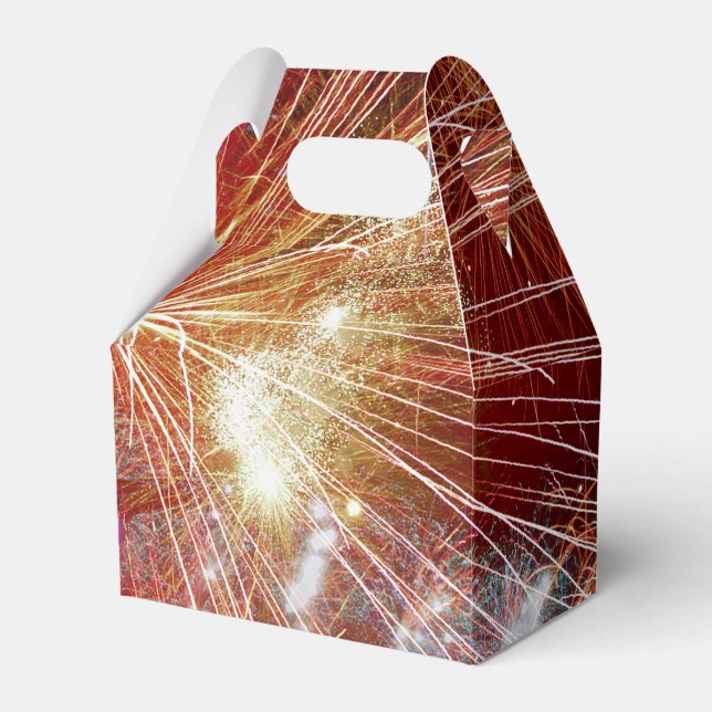 Fireworks Display Favour Box (Front Side)