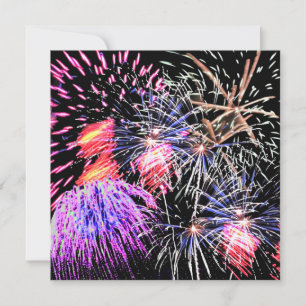 Fireworks Display Invitation