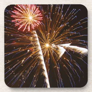 Fireworks display on Savannah River Coaster