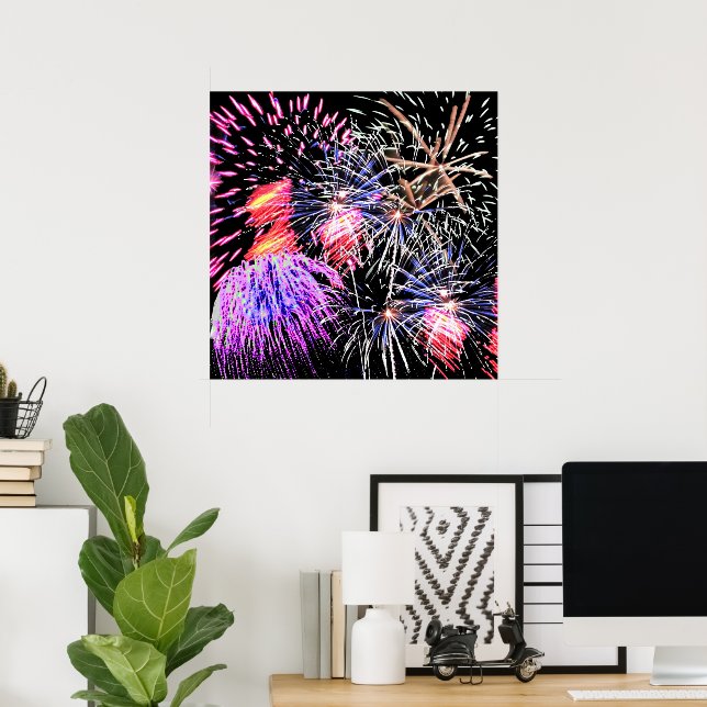 Fireworks Display Poster (Home Office)