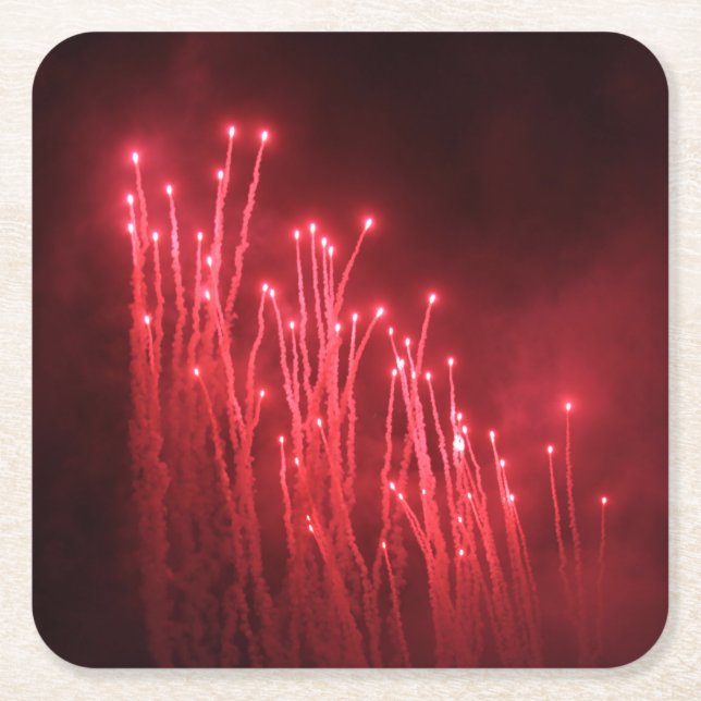 Fireworks Drink Coaster (Front)