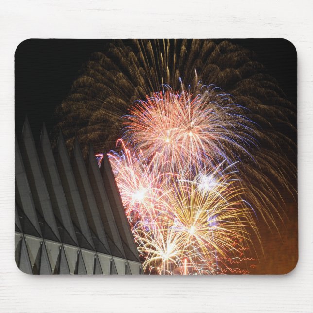 Fireworks explode mouse mat (Front)