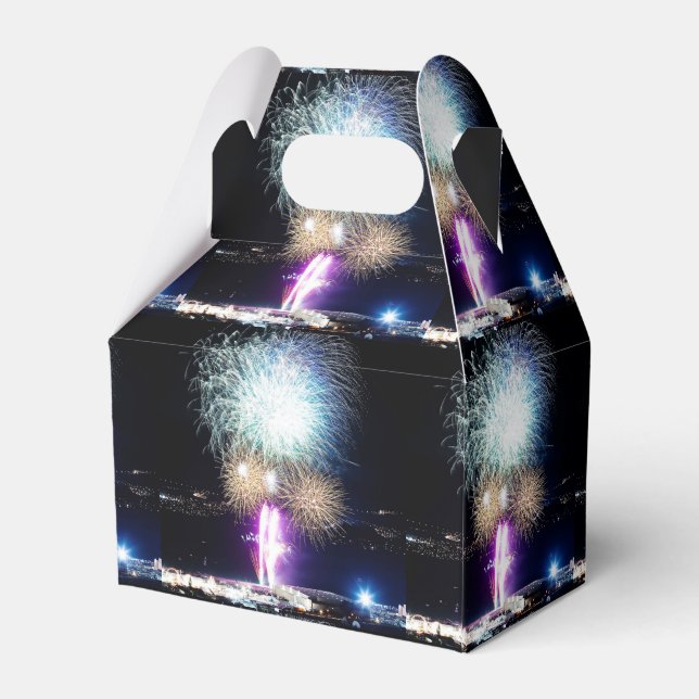 Fireworks Favour Box (Back Side)