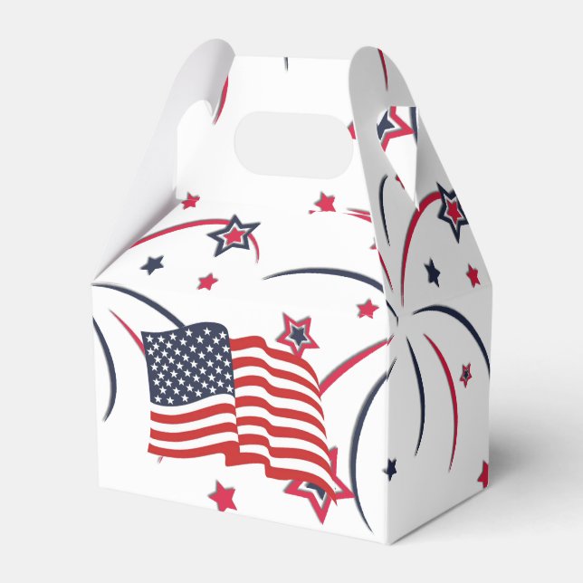 Fireworks Favour Box (Front Side)