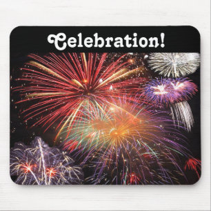 Fireworks Finale Mouse Mat