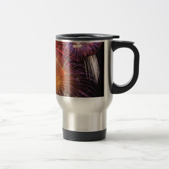 Fireworks Finale Travel Mug (Right)