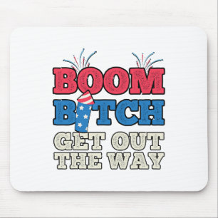 Fireworks Firing System Director Funny Boom 4th Of Mouse Mat