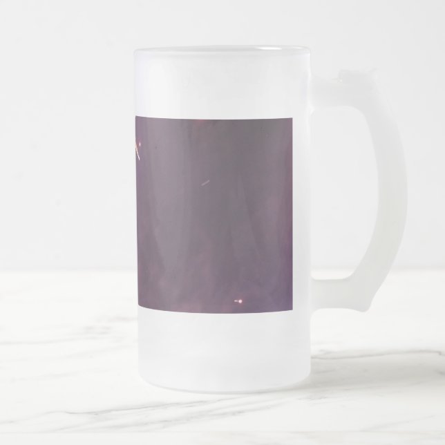 Fireworks Frosted Mug (Right)