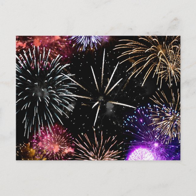 Fireworks Grande Finale Postcard (Front)