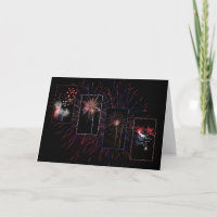 Fireworks Greeting Card