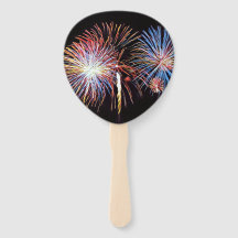 Fireworks Handfan