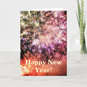 FIREWORKS HOLIDAY CARD