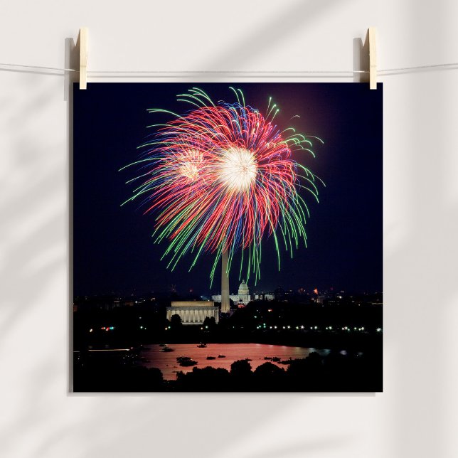 Fireworks in DC Poster (Fireworks in DC Poster)