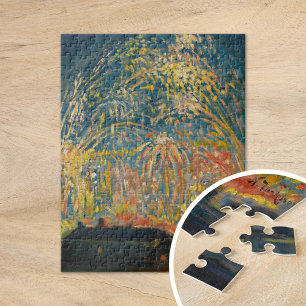 Fireworks in Nice Nikolai Tarkhov Jigsaw Puzzle