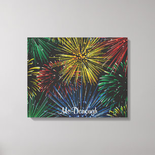 Fireworks in the Sky Canvas Print