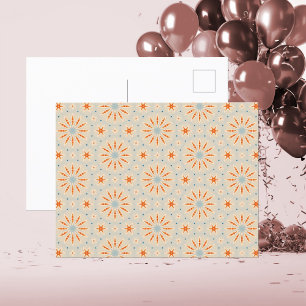 Fireworks-Inspired Pattern - Postcard