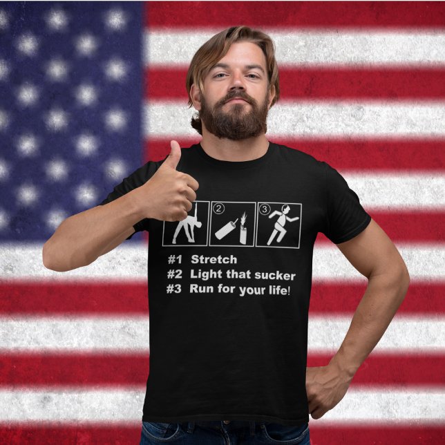 FIREWORKS INSTRUCTIONS T-Shirt (Creator Uploaded)