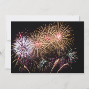 Fireworks Invitation / Flat Card