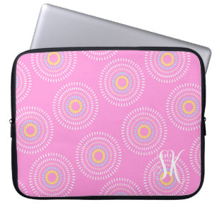 Fireworks Japanese  Pink Laptop Sleeve
