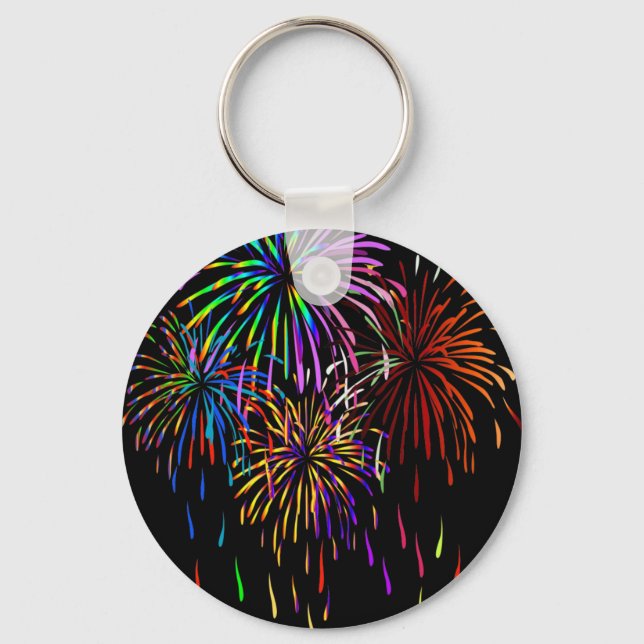 Fireworks Key Ring (Front)