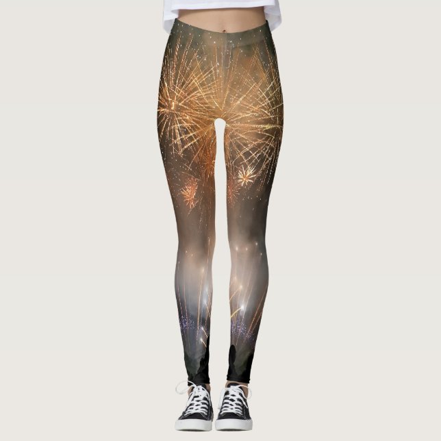 Fireworks Leggings (Front)
