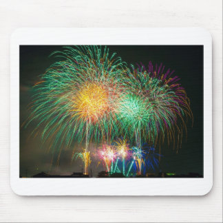 Fireworks Light Japan Festival Mouse Mat