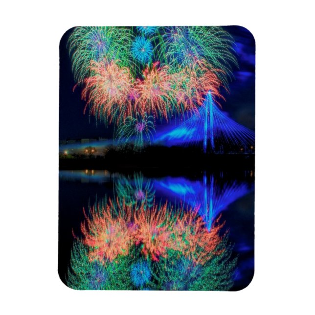 Fireworks Magnet (Vertical)