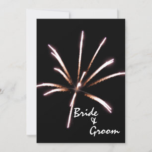 Fireworks Marriage / Elopement Announcement