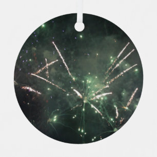 Fireworks  metal tree decoration