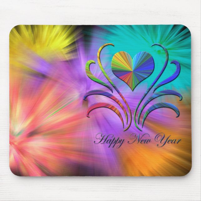 Fireworks Mouse Mat (Front)