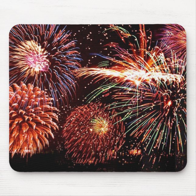 Fireworks Mouse Mat (Front)