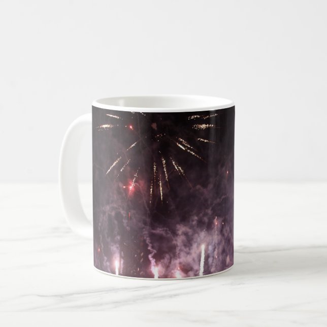 Fireworks Mug (Front Left)