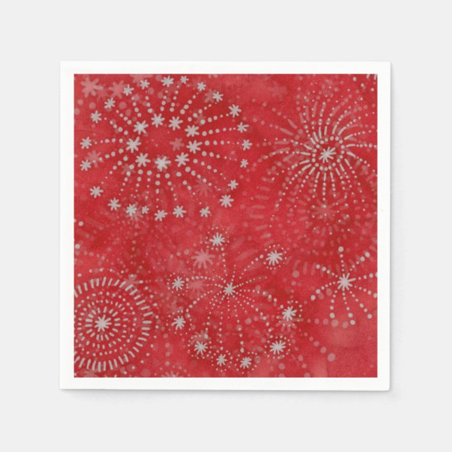 Fireworks Napkin (Front)