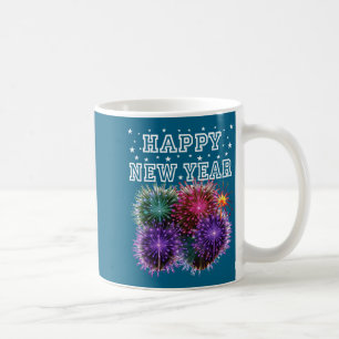 Fireworks New Year's Eve Party  Coffee Mug