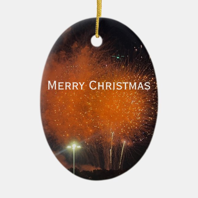 Fireworks Ornament (Front)