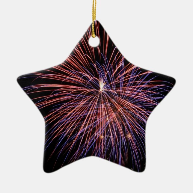 Fireworks Ornament (Front)