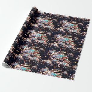 Fireworks over Mt. Olivet Wrapping Paper