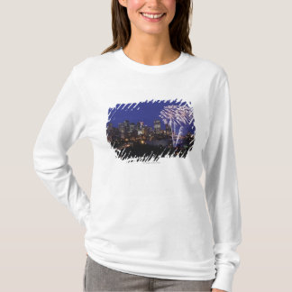 Fireworks Over The City T-Shirt