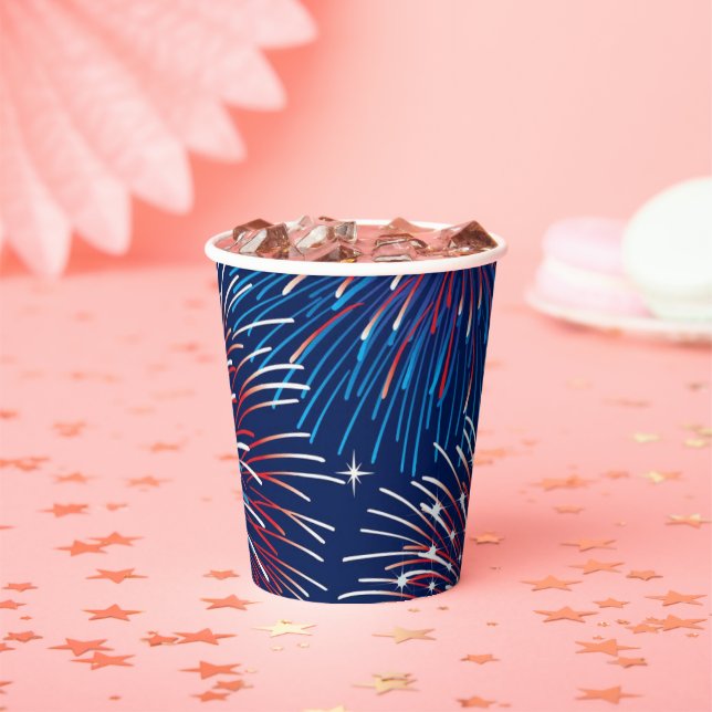 Fireworks Paper Cups (Insitu)