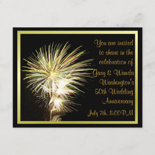 Fireworks Party Invitation