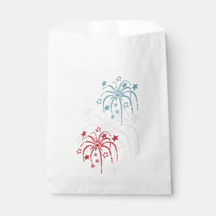 Fireworks Patriotic Paper Goodie Bags