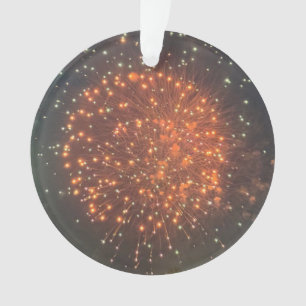 Fireworks Photo Ornament 