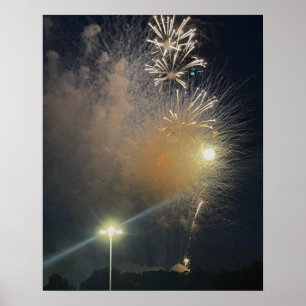 Fireworks Photo Poster