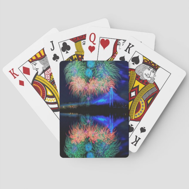 Fireworks Playing Cards (Back)