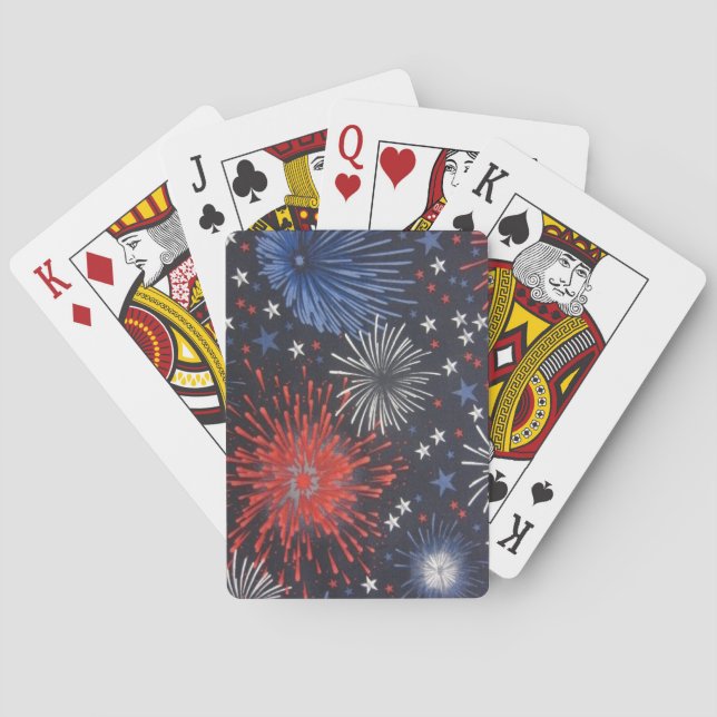 Fireworks Playing Cards (Back)