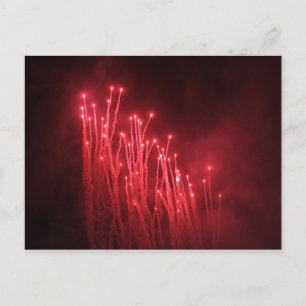 Fireworks Post Card