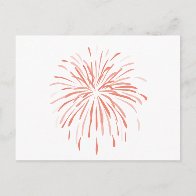 Fireworks Postcard (Front)